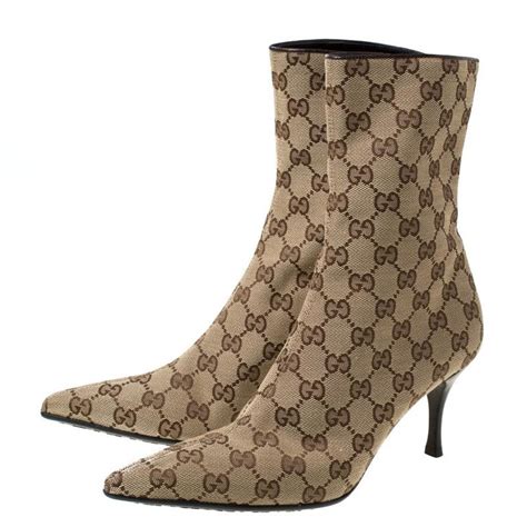 gucci gg plus monogram|gucci monogram boots.